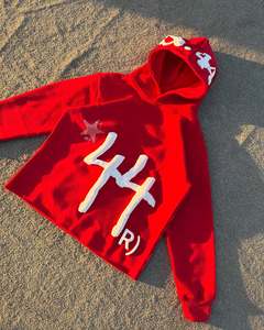 Custom Heavyweight Cotton Fleece Hoodie Tracksuit Manufacturer OEM Private Label <b>Streetwear</b> Jogger Set Wholesale <b>Supplier</b> - Product Image 5