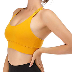 Soutien-gorge de sport sans couture personnalisé, de qualité supérieure, à maintien élevé, confortable, durable, tendance, performant et léger - Product Image 1