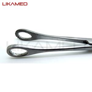 Likamed foerster sponge Forceps คีมผ้าก๊อซเยอรมัน18ซม. 20ซม. 25ซม. พร้อมส่ง - Product Image 4