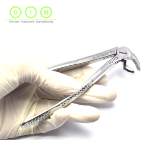 INSTRUMENTOS DE BELLEZA MELPEX Pinzas Dentales Manuales de Acero Inoxidable para Extracción de Molares Inferiores Autoclavables con Certificación CE ISO - Product Image 5