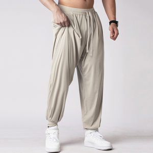 Pantalones Deportivos de Moda al Por Mayor OEM, Todos los Colores, Pantalones Deportivos Lisos Personalizados, Pantalones para Correr con Estampado, Pantalones Deportivos Lisos de Felpa para Hombre - Product Image 3