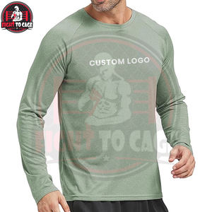 Camisetas de Manga Larga para Hombre, Ligeras, Tejido Sólido, Secado Rápido, Suaves, Elegantes, Clásicas, Cómodas, con Logotipo Personalizado - Product Image 3