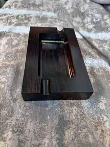 Cendrier en bois pour les amateurs de cigares, cendrier unique, excellent cadeau pour les hommes, décoration idéale pour la maison, le bureau ou le bar - Product Image 4