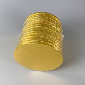 Planches à pâtisserie jetables de haute qualité en <span class=keywords><strong>carton</strong></span> blanc doré rondes de 6 à 12 pouces pour les pâtisseries - Product Image 6