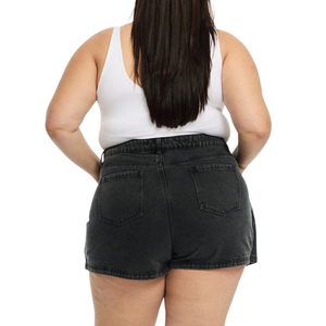 กระโปรงยีนส์ผู้หญิงไซส์ใหญ่ คุณภาพดีที่สุด ขายส่ง ผ้าปรับแต่งได้ มีตัวอย่างฟรี - Product Image 3