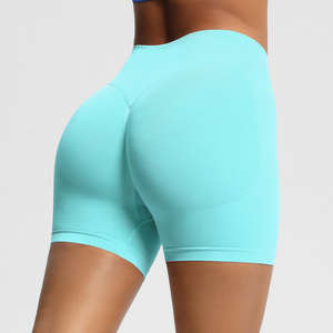 Custom Wholesale High Quality Spandex Regular Hip Hop High Waist Elastic Waist <b>Butt</b> <b>Lifter</b> Summer Fitness Breathable <b>Shorts</b> - Product Image 1