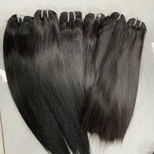 ผม Remy แบบทอสองชั้นสำหรับต่อผมมนุษย์ผมตรงแบบไม่ถักทออัจฉริยะที่มองไม่เห็นสำหรับผู้หญิงผมตรงแบบดิบบริสุทธิ์จากเวียดนาม - Product Image 4