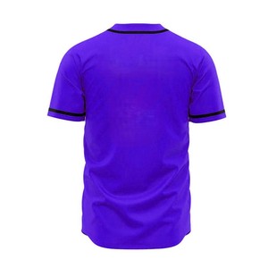 Mens 6 Button Baseball Jersey Sport <b>Game</b> Shirt Front Closure Stadium Wear Athletic Team Street Style Top - Product Image 2