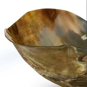 Cuerno de Búfalo para Beber Cerveza, Cuerno Pulido con Correa de Cuero, Material Orgánico Duradero, Estilo Vikingo, Artesanal para Navidad - Product Image 6