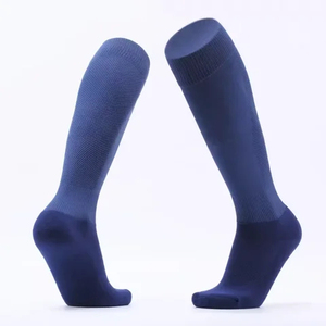 Chaussettes de sport professionnelles en Spandex/Polyester pour le basketball, respirantes, à séchage rapide, montantes jusqu'au genou, personnalisables, pour la course à pied - Vente en gros - Product Image 5