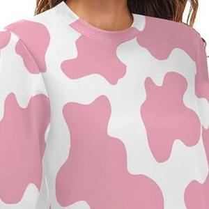 Sweat-shirt pour femme tendance personnalisé 2024, qualité supérieure, pull décontracté, poignets côtelés, sweat-shirt pour femme - Product Image 2