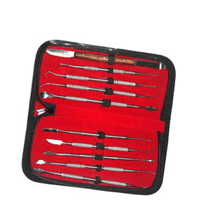 Juego de Herramientas Manuales de Acero Inoxidable para Esculpir Cera Dental, Espátula Quirúrgica, Palillo de Dientes, Kit de Blanqueamiento Dental para Laboratorio Dental de Blush Surgical - Product Image 1