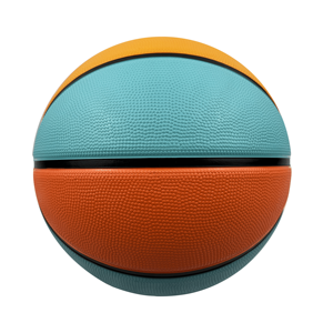 Ballon de basketball pour enfants taille 7 HAWK SPORTS INDUSTRIES, logo personnalisé, couleur cuir et cuir PU, ballon en caoutchouc pour entraînement et jeu en salle - Product Image 2