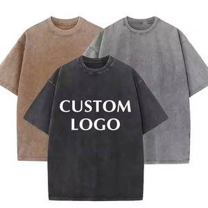 เสื้อยืดคอตตอนผสมทรงหลวมสไตล์โมเดิร์นสำหรับผู้ชาย เนื้อผ้านุ่ม คอกลม แฟชั่นลำลองใส่ได้ทุกวัน - Product Image 2