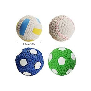 Juego de 6 Balones de Fútbol de Plástico con Diseño Blanco y Negro, Juguete Unisex para Niños de 2 a 4 Años - Product Image 4