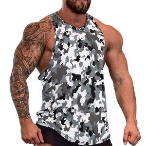 Débardeur imprimé décontracté pour hommes, léger et respirant, sans manches, pour la gym, le fitness, la musculation, mode été - Product Image 5