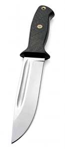 Herramienta utilitaria artesanal de acero satinado con punta de clip y mango de fibra de carbono - Product Image 5