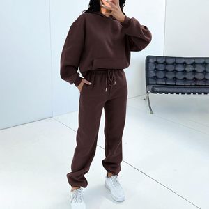 Ensemble de jogging pour homme, survêtement 2 pièces avec sweat à capuche et pantalon de jogging, streetwear hip-hop Y2K, tenue de sport - Product Image 1