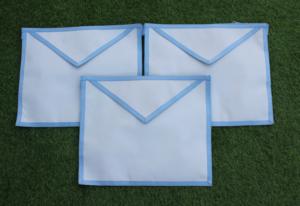 Tablier maçonnique de Compagnon Artisan RER, Tablier d'Apprenti Entré de la Loge Bleue - Product Image 3