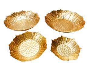 Nuevo Estilo de Cuenco Urli con Flores, Artículo Decorativo para Puja, de Latón, Duradero, para Uso en Interiores, para Flores Flotantes en Agua, para Diwali - Product Image 3