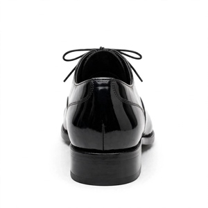 Zapatos Oxford de Vestir para Hombre, de Cuero Charol, con Cordones, Punta Cerrada, Color Sólido, para Oficina y Carrera Profesional, para Todas las Temporadas, de BD - Product Image 4