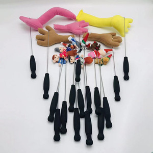 customized Plush stock puppet arm rods Plush Puppet Hand With Stick <b>Soft</b> <b>Stuffed</b> Animal <b>Toy</b> For Party Stress Relief 3 Years - Product Image 1