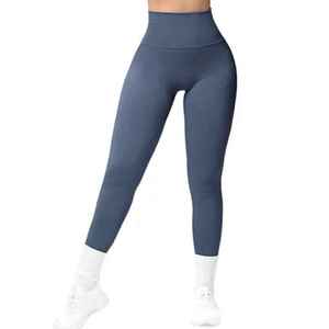 Quick Dry Butt Liftin High Waist Seamless Sport Gym Pantalones Workout Running Leggings Women Yoga Fitness Long Pants - Product Image 3