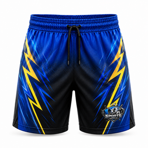 Pantalones Cortos de Fútbol de Primera Calidad, Tejido Deportivo de Poliéster Interlock Avanzado, Secado Rápido, Ligeros, Flexibles y que Absorben la Humedad - Product Image 1