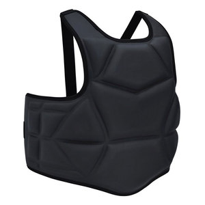 Protector de Pecho de Nuevo Estilo para Entrenamiento de Boxeo y Artes Marciales, Protector Corporal de Cuero PU para Muay Thai, MMA y Kickboxing - Product Image 1