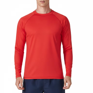 Camiseta de Compresión Personalizable para Hombre, Antibacteriana, de Spandex/Nylon, Manga Larga, para Gimnasio, BJJ, MMA, Sublimada - Product Image 1