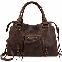 Sac fourre-tout classique en cuir de luxe pour femme – Sac de transport haut de gamme et tendance
