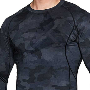 Nouveau design, style tendance, rashguard pour homme entièrement imprimé, prix de gros, longueur standard, rashguard pour homme en vente, personnalisable - Product Image 6