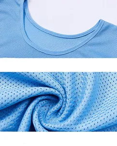 Wholesale Summer Mesh <b>Training</b> <b>Bibs</b> Breathable Lightweight Automated Cutting Sports Vest Wholesale Soccer & Football <b>Training</b> - Product Image 5