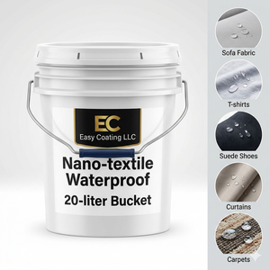 Revestimiento Impermeabilizante Nano Textil de Easy Coating LLC, 20L, Hidrofóbico para Tiendas de Campaña, Toldos y Telas de Exterior - Product Image 3