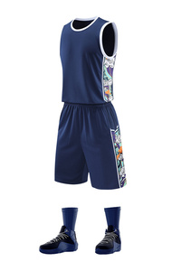Uniformes de Baloncesto Deportivos Personalizados de Buena Calidad y Secado Rápido para Niños y Niñas, Nuevo Estilo, Camisetas de Baloncesto para Niños, Uniformes de Equipo Deportivo - Product Image 2