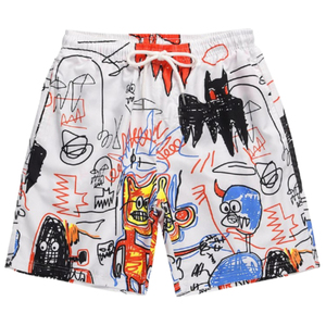 <b>Men's</b> Casual Beach Shorts All Over Print Quick Dry Lightweight Drawstring Swim <b>Trunks</b> Summer Shorts - Product Image 5