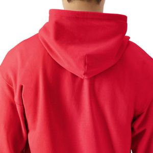 Sweat-shirt à capuche zippé intégral en polaire mi-lourde pour adulte, rouge, doux, chaud, décontracté, confortable, personnalisable, vente en gros pour moi - Product Image 5