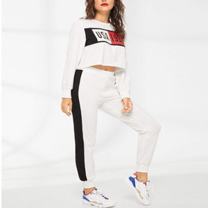 Tenue de sport personnalisée pour femmes, haut court à capuche en dentelle et jupe, blanc et argenté, uniformes de cheerleading pour le sport - Product Image 2