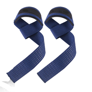 Sangles de musculation personnalisées avec logo, bandes de maintien antidérapantes en coton pour la musculation, l'entraînement physique et la musculation - Fabricant - Product Image 1