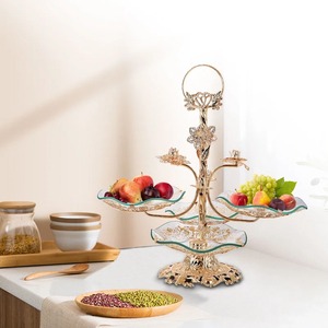 Ensemble de 3 supports à gâteau ronds en métal noir, réutilisables, pour cupcakes et desserts - Product Image 6
