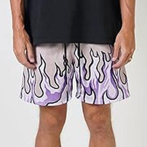 Shorts de surf pour hommes personnalisables à séchage rapide, extensibles, à motif uni, service OEM, maillots de bain très demandés, téléchargés par Dress Sports - Product Image 3