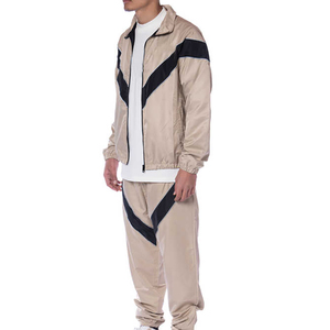 New Custom Logo Winter Breathable Solid Lightweight Eco-Friendly Polyester/Nylon Hooded Windbreaker Men's <b>Track</b> Sets Outdoor - Product Image 2