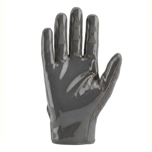 Unisex Breathable Mesh Football <b>Gloves</b> with Rhinestone Design Velcro Closure Solid Color Adult All Seasons - Product Image 2