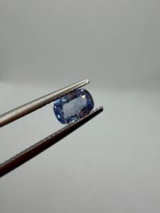 Saphir bleu bleuet naturel, pierre précieuse en vrac, taille coussin longue calibrée 1,15 carat avec jeu de couleurs pour la fabrication de bijoux - Product Image 4