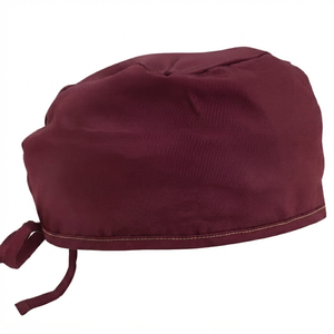 Chapeau de travail unisexe en tissu uni réglable pour infirmières, salons de beauté, laboratoires, animaleries, médecins - Vente en gros - Product Image 3