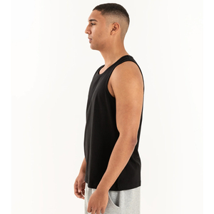 Camiseta Deportiva de Verano para Hombre, Cuello Redondo, Algodón Fino, Transpirable, Color Sólido, para Deportes y Fitness - Product Image 3