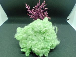 Prix usine 15D HC Vert Grade A Fibre de polyester creuse conjuguée 100% GRS fiberfix pour le rembourrage de jouets, oreillers et couvertures - Product Image 2