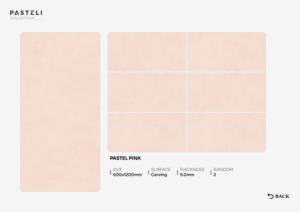 Dalles en porcelaine grand format haut de gamme 600x1200mm 60x120cm 24x48, surface sculptée, carrelage décoratif pour sol et mur - Product Image 3