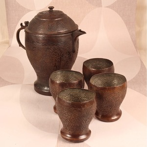 Nuevas tazas de cobre de lujo de 250 ml para beber agua, diseño personalizado para uso en el hogar, oficina, exterior e interior. - Product Image 2