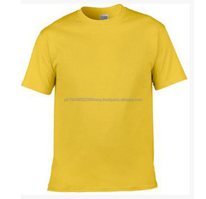 เสื้อยืดคอกลมแขนสั้นคอกลมสีขาวดำน้ำเงินแดงเทาคอตตอน100% บริสุทธิ์ - Product Image 4